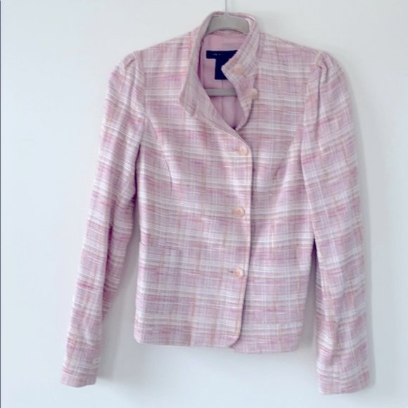 Great Plains UK Pink Tweed Blazer - Picture 1 of 5